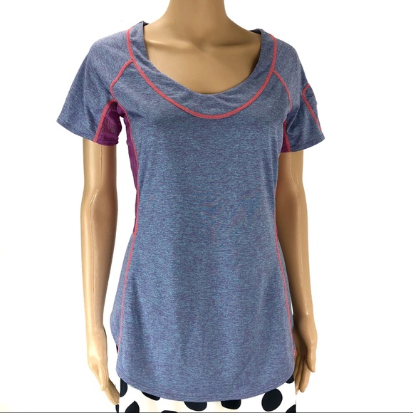 Merrel blouse blue size medium (#25) - Picture 1 of 8